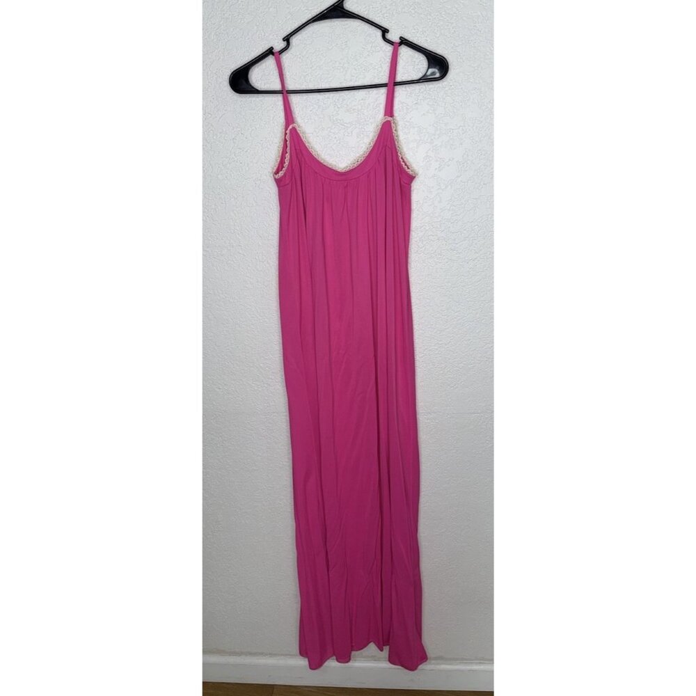 1960s Vintage California Silhouette Nightgown Small Sheer Flowy Nylon Pjs X1